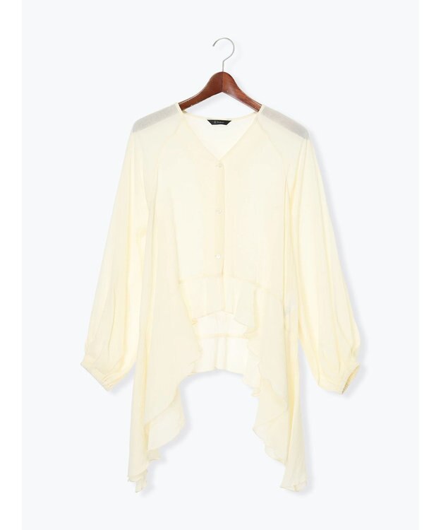 Te chichi イレギュラーヘムチュニックブラウス オフホワイト