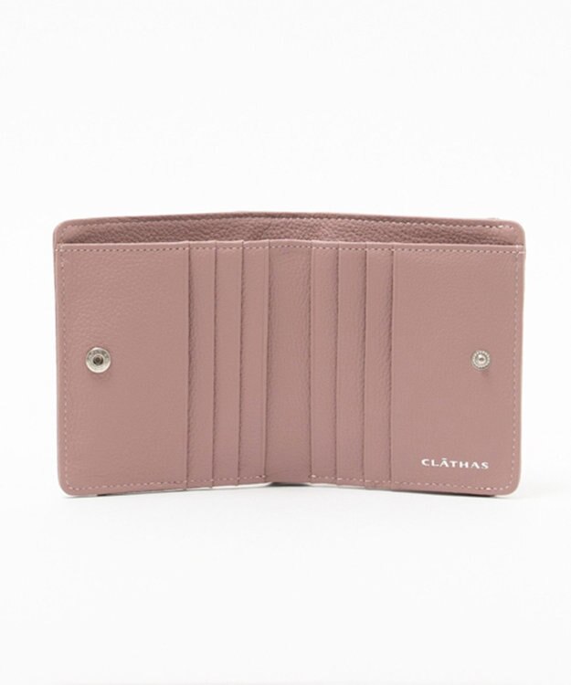 CLATHAS ポリシャス 外BOX二つ折り財布 ライトピンク