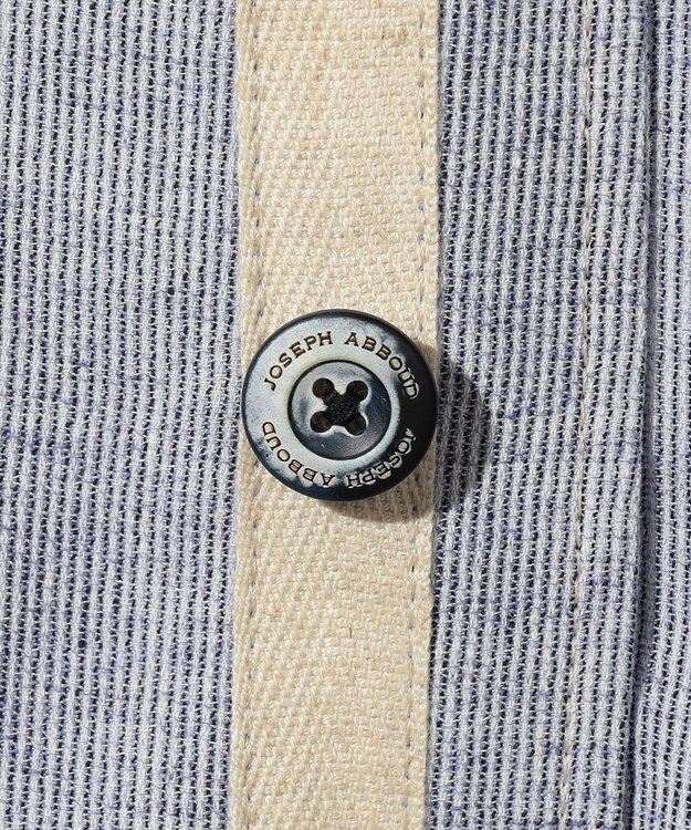 JOSEPH ABBOUD 【JAPANファブリック/清涼/軽量】 クールコードレーン ブルゾン パープル系