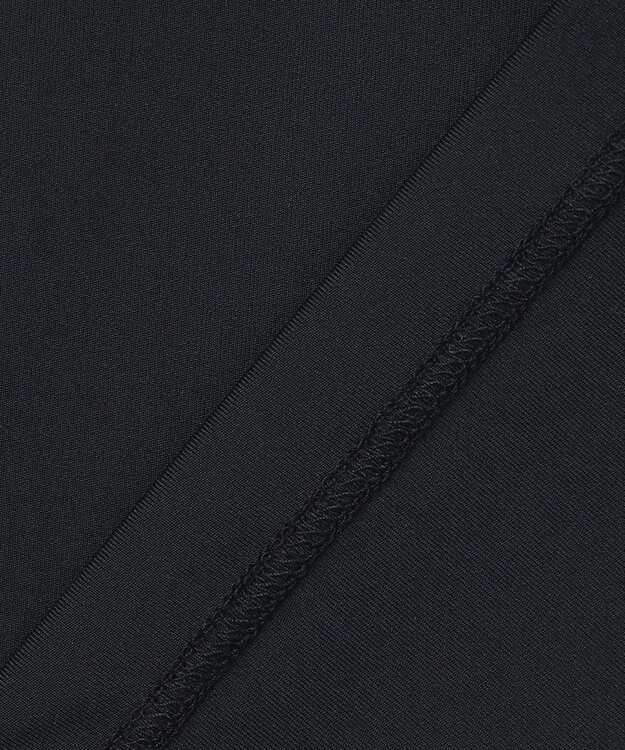 PW CIRCULUS 【WOMEN】【ストレッチ / UVケア】ロゴ モックネック シャツ ゴルフウェア レディース ブラック