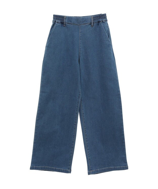 CRAFT STANDARD BOUTIQUE 裏起毛デニムワイドパンツ Blue