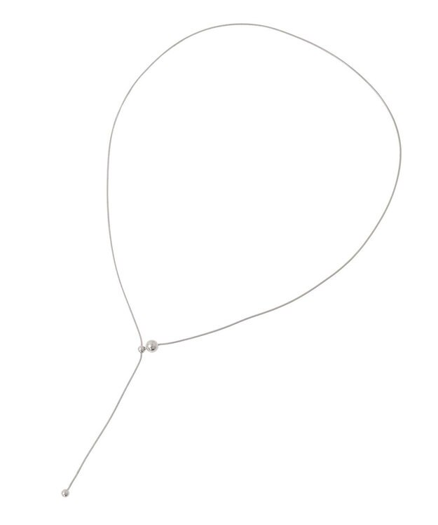 AMERICAN HOLIC 【ステンレス】スライド ネックレス Silver