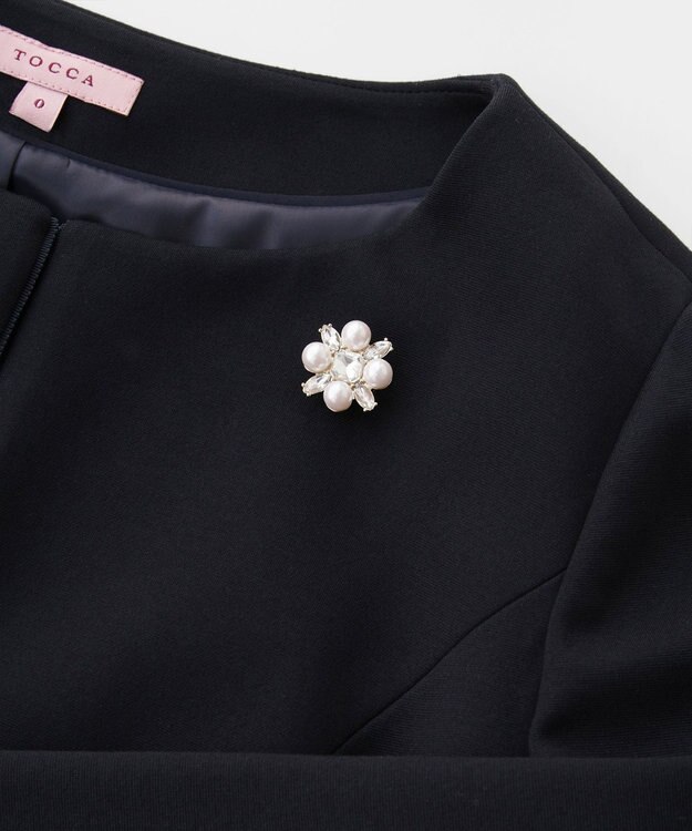 TOCCA PEARL BIJOUX SET BROOCHNECKLACE 3WAYブローチネックレス ゴールド系