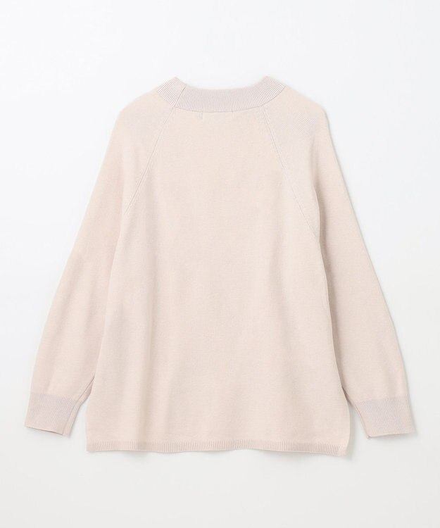 ANY 【洗濯機可能】しあわせタッチニットプルオーバー オイスター