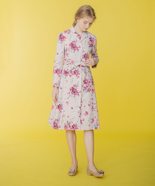 TOCCA ANEMONE BOUQUET コート ピンク系5