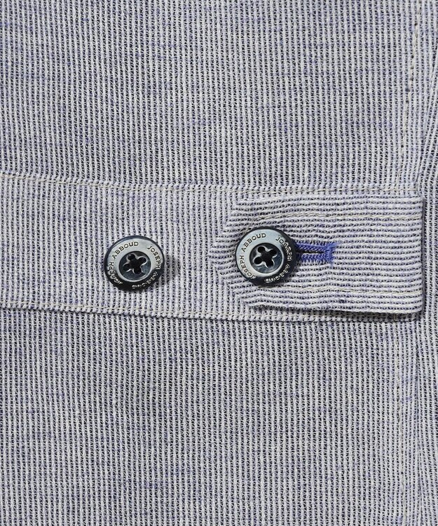 JOSEPH ABBOUD 【JAPANファブリック/清涼/軽量】 クールコードレーン ブルゾン パープル系