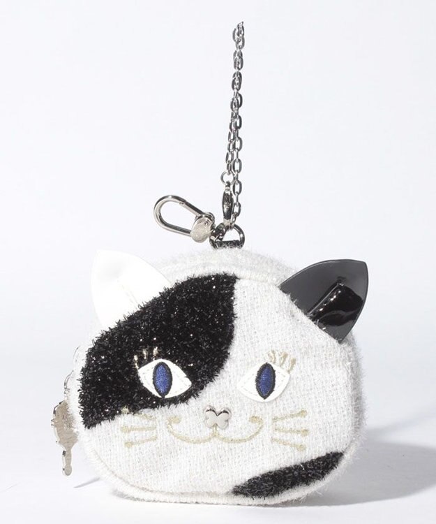 ANNA SUI ポータブル トートバッグ withモウモウ ホワイト