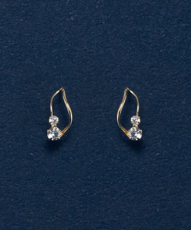 Phoebe 【K10】ストリームスターピアス ゴールド