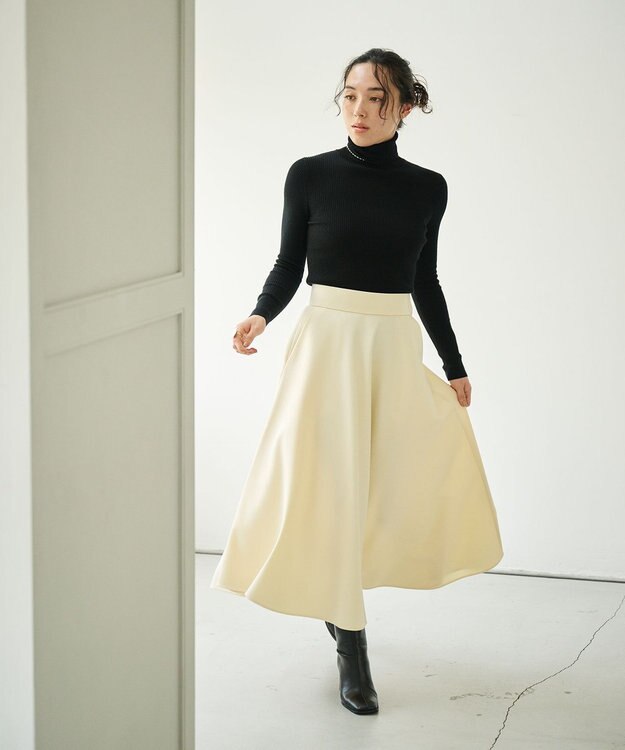 #Newans サーキュラースカート ホワイト