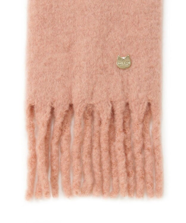 MOONBAT PAUL&JOE ACCESSOIRES(ポール&ジョー) ボリュームマフラー 無地 ピンク