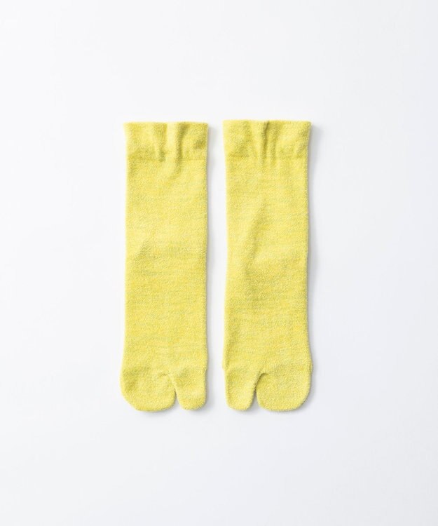 TRICOTE ベロアラメタビソックス 52YELLOW