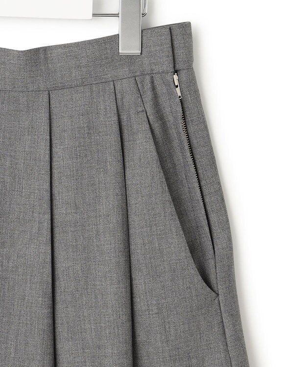 23区 【23区 | 5525gallery】ウールストレッチ フレア スカート グレー系