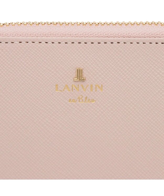 LANVIN en Bleu リュクサンブール 財布機能付きカードケース ペールピンク