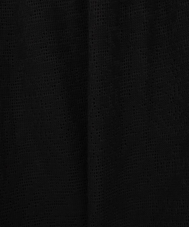 earth music&ecology レースイージーパンツ Black