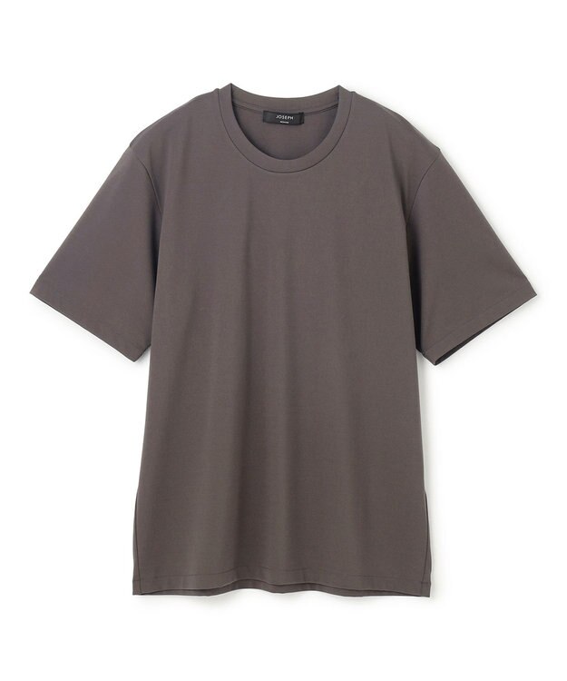 JOSEPH HOMME 新素材【新色追加】ハイゲージベアスムース　クルーネックＴシャツ グレー系