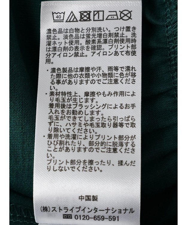 earth music&ecology バックロゴティアードワンピース Green