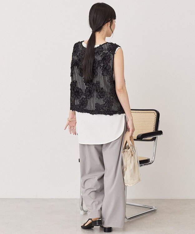 AMERICAN HOLIC ウエストドロストソフトバルーンパンツ Gray