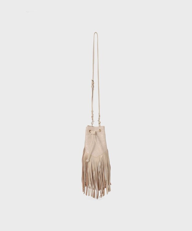GRACE CONTINENTAL FringeBag エクリュ