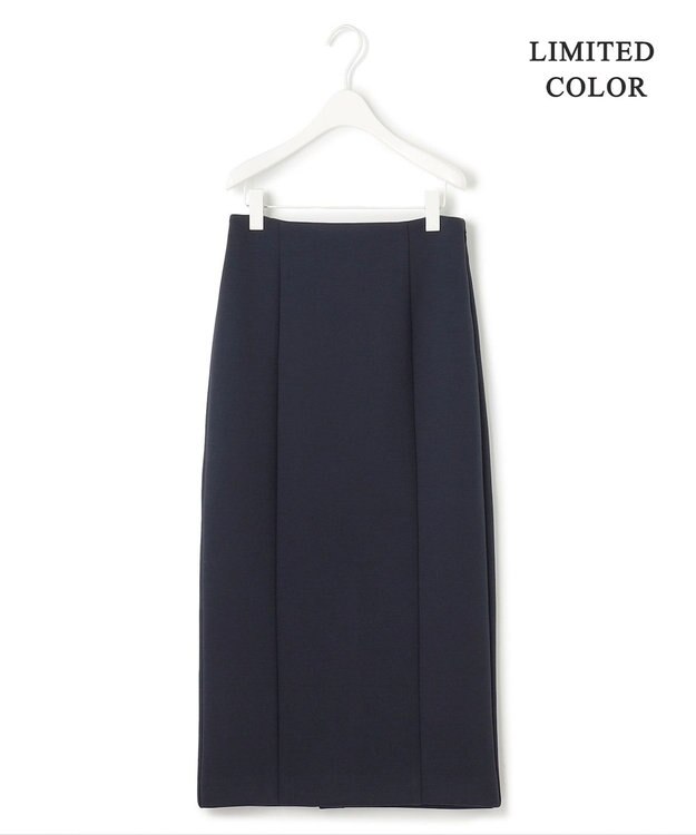 ICB 【洗える・WEB限定カラーあり】コンパクトダブルフェイス スカート ネイビー系［WEB限定］