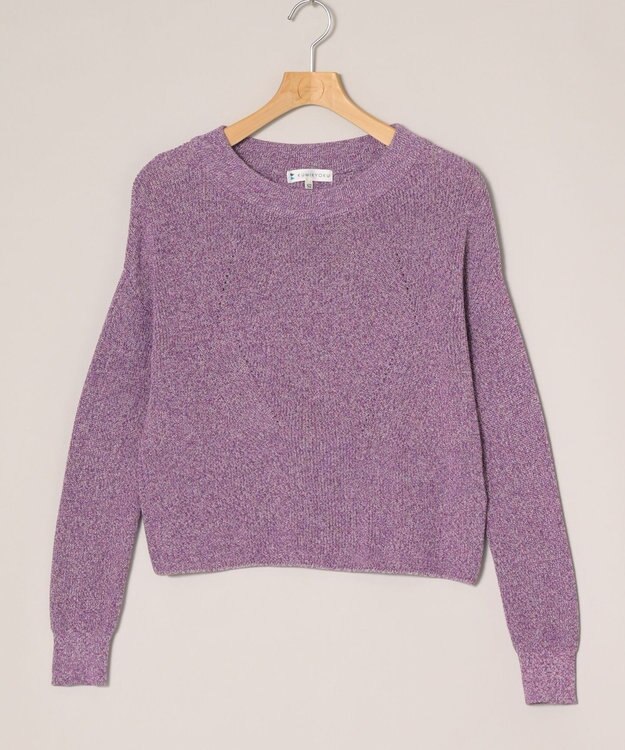 ONWARD Reuse Park 【組曲】ニット春夏 パープル