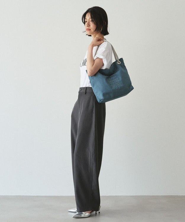 russet ナイロン3WAYトートバッグ(CE-1662) BlueGray