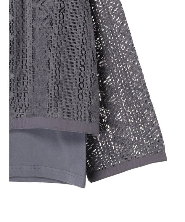 Green Parks ＳＥＴ２点　レースカーデ＋タンクトップ Dark Blue