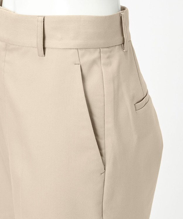 23区 【エステータ】ライトダブルクロス スティックパンツ グレージュ