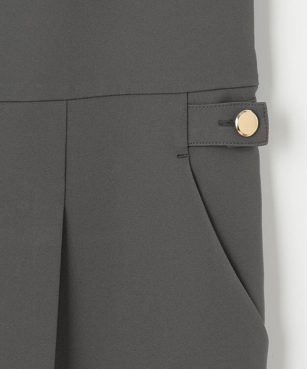 ANY SIS 【洗える】オールインワン サロペット グレー