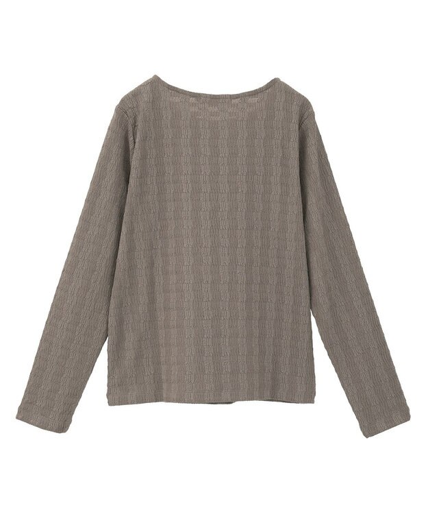 AMERICAN HOLIC ジャガードカットプルオーバー Mocha