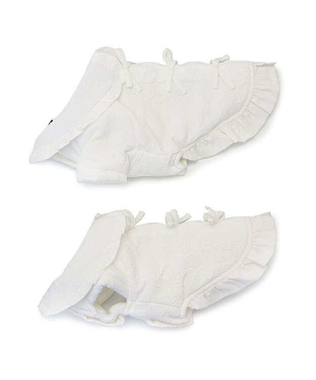 PET PARADISE cherircouture ジャガードコート 小型犬 ホワイト