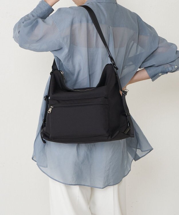russet コーデュラナイロン2WAYリュックサック(CE-1679) Black