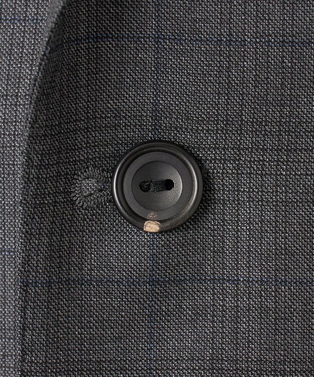 GOTAIRIKU 【Loro Piana Fabric】365 通年スーツ(グレーー×格子) グレー系4