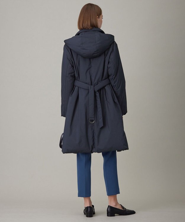 ICB 【WEB&一部店舗限定】ADSダウン ステンカラーコート ネイビー系