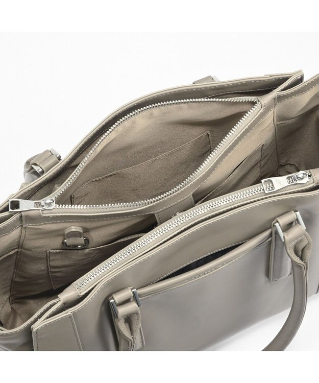 ACE BAGS & LUGGAGE W&.Day/Night グルマンキー レザートート A4サイズ 13.3インチPC収納 19001 ダブルアンドデイナイト グレージュ