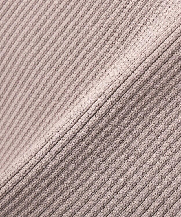 CRAFT STANDARD BOUTIQUE ＜セレモニー／ハレの日＞スポンディッシュニットワンピース Light Gray