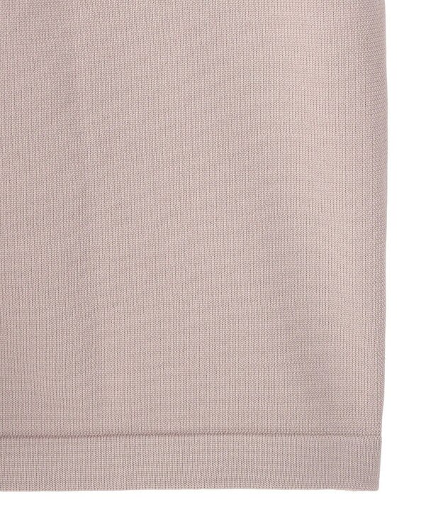 CRAFT STANDARD BOUTIQUE ＜セレモニー／ハレの日＞スポンディッシュニットワンピース Light Gray