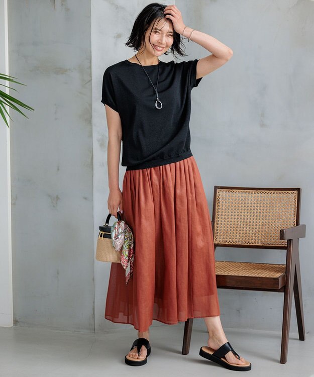 23区 トング サンダル ブラック系