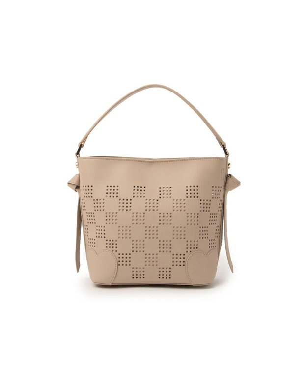 LANVIN en Bleu ペルフォレ 2wayバッグ ベージュ