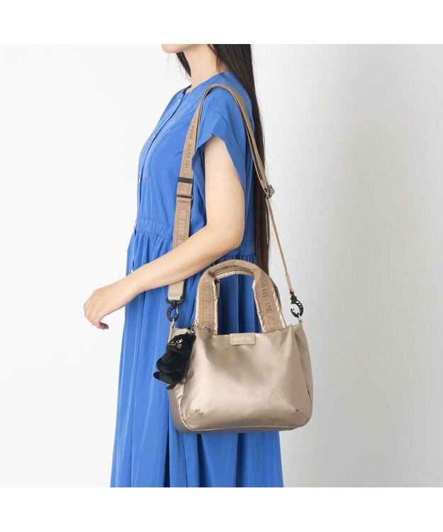 ANNA SUI ワンダー 2WAYトートバッグ シャンパン