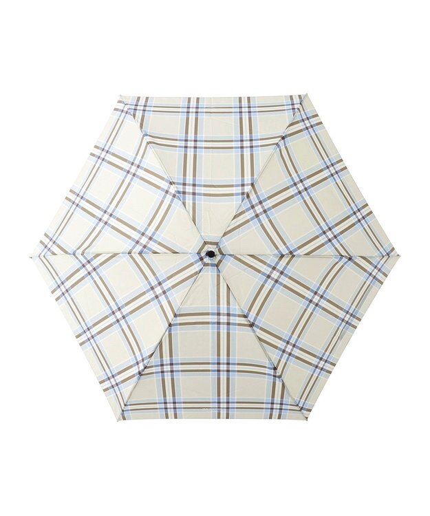 MOONBAT 【超軽量】マッキントッシュ フィロソフィー 折りたたみ傘 Barbrella チェック 55cm UV キャメル