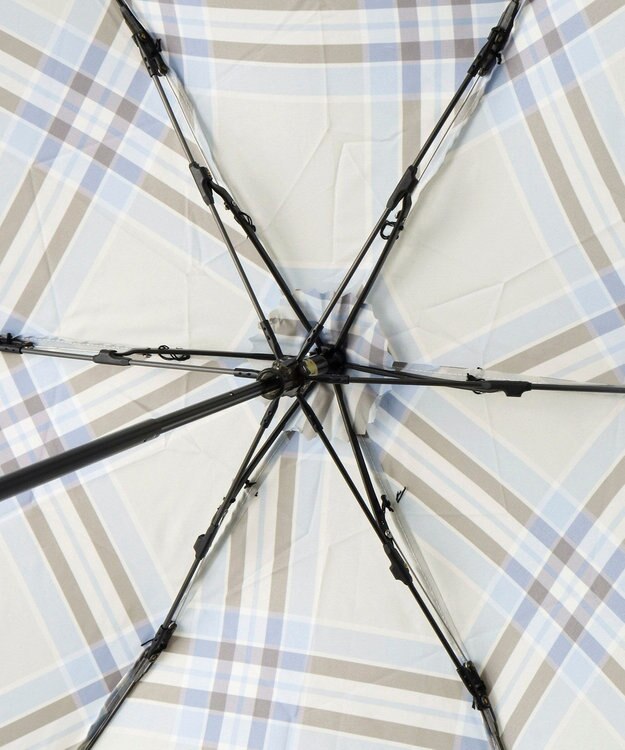 MOONBAT 【超軽量】マッキントッシュ フィロソフィー 折りたたみ傘 Barbrella チェック 55cm UV キャメル