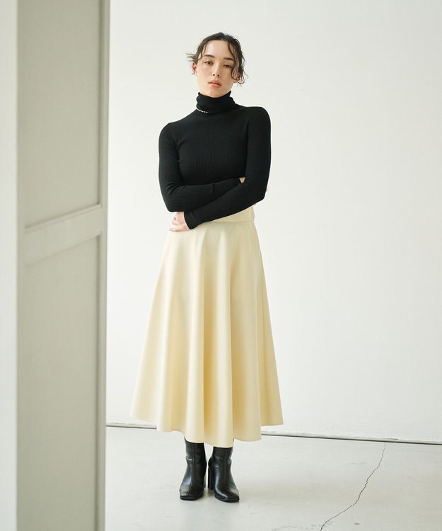 #Newans サーキュラースカート ホワイト