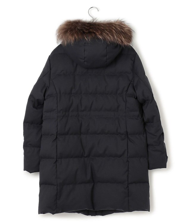 23区 【滝沢眞規子さん着用】リュクス ダウンコート ネイビー系