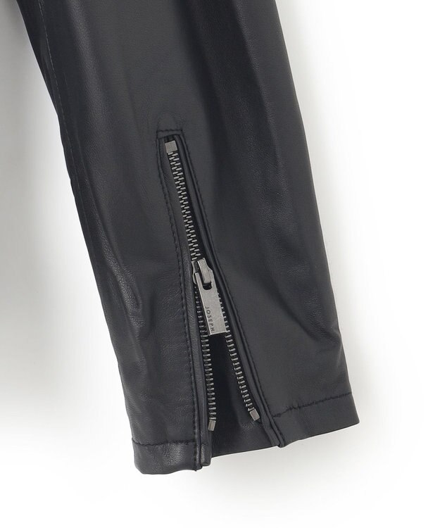 JOSEPH HOMME ライトラムナッパレザー　Ｇジャンタイプ ブラック系