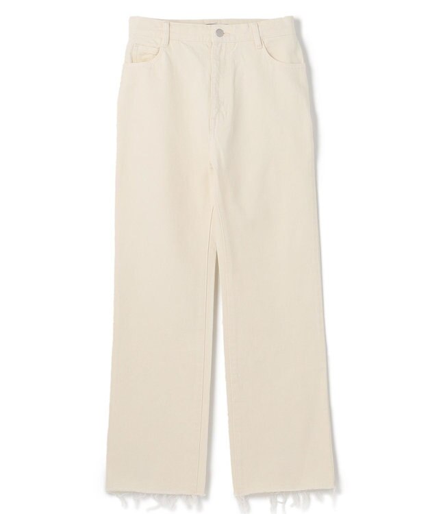 BEIGE， 【洗える】VICTOR / カットオフデニム Absinthe