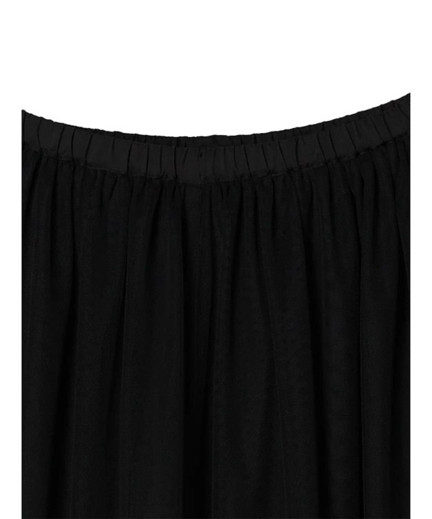 AMERICAN HOLIC ティアードチュールスカート Black