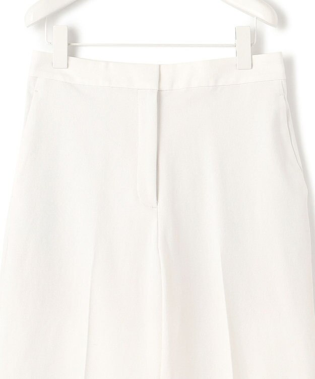 ICB 【洗える】 シェルタリングドライオックス ワイドパンツ オフホワイト系