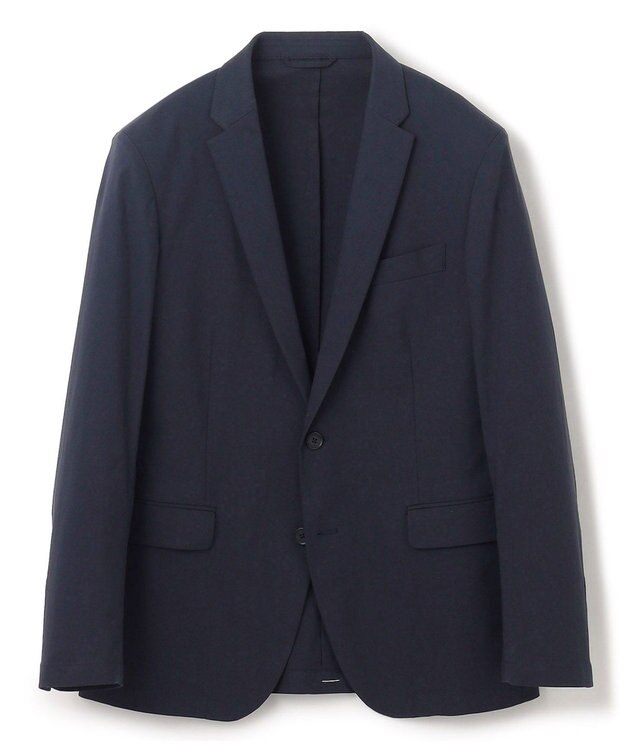 JOSEPH HOMME リネンシャンブレーストレッチ　ジャケット ネイビー系
