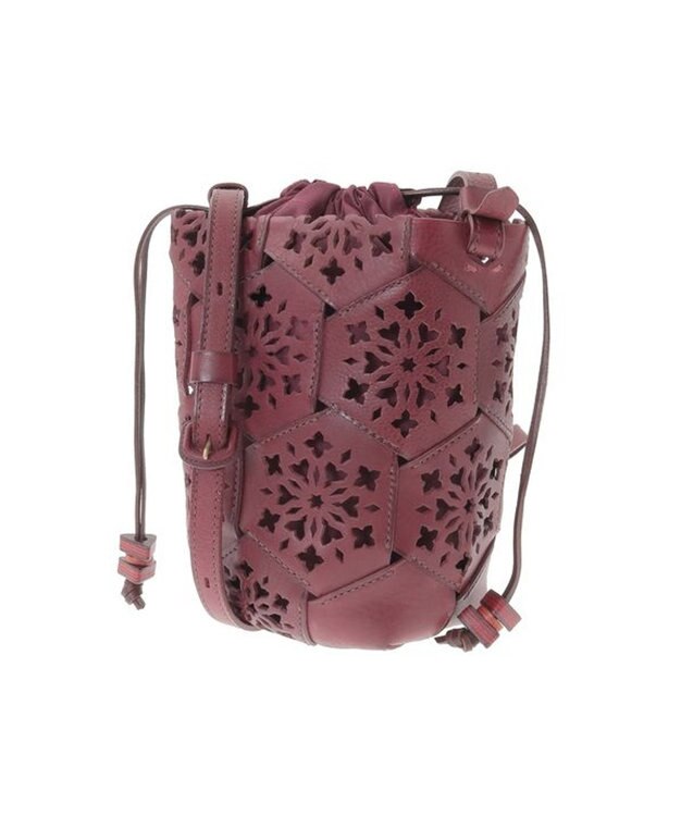 genten カレイド ショルダーバッグ ワイン