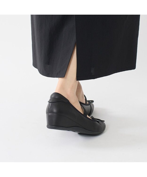 Riz raffinee <Riz raffinee>【3E】バレエスニーカー ブラック